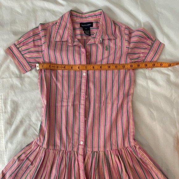 POLO RALPH LAUREN button down DRESS - Picture 8 of 9